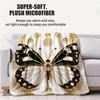 1PC Modern Luxury&Healing Art Bundle Blanket Warm Cozy Portable Flannel Blanket for Home Camping Travel Gift for Girls Boys