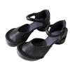Heeled Sandals Women's Designer Casual Sport Shoes Summer Women 2025 Fashion Dress Slides Walking New Retro Zapatos De Mujer