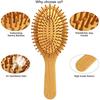Natural Bamboo Hair Brush Massage Anti-Static Hair Brush Ecological For All Hair Types For Man Woman