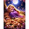 The Handmade Pearl Collage and Pearl Embroidery Artworks of The Princesses From DisneyTangled Are Both Gifts and Home Decorations