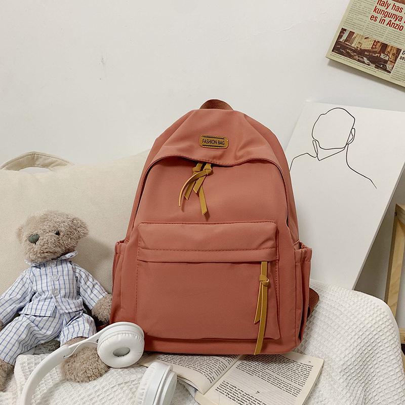 2023 Koreanischer Damen-Nylon-Rucksack - Modisch, Vielseitig, Literarischer College-Stil Schultasche