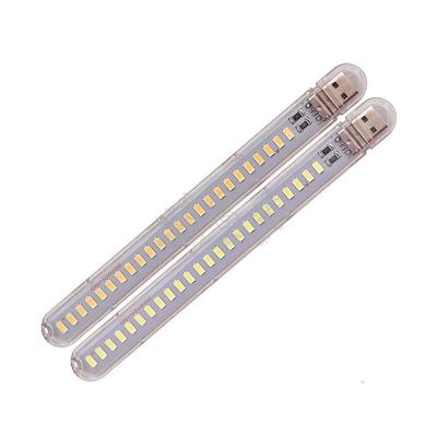 Haute luminosité 24LEDs USB veilleuse Portable dortoir chambre lampe de Table de chevet 5V 12W