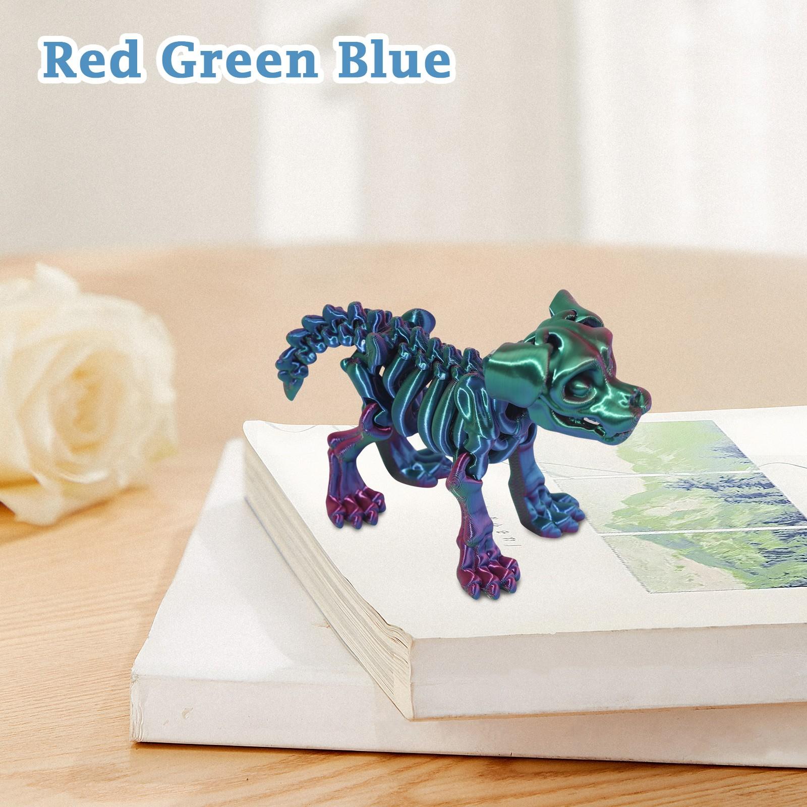 

3D-печать Скелет Собака Активность Сустав Животное Модель Самодельная Игрушка Украшения Творческие Украшения Ремесла One Size