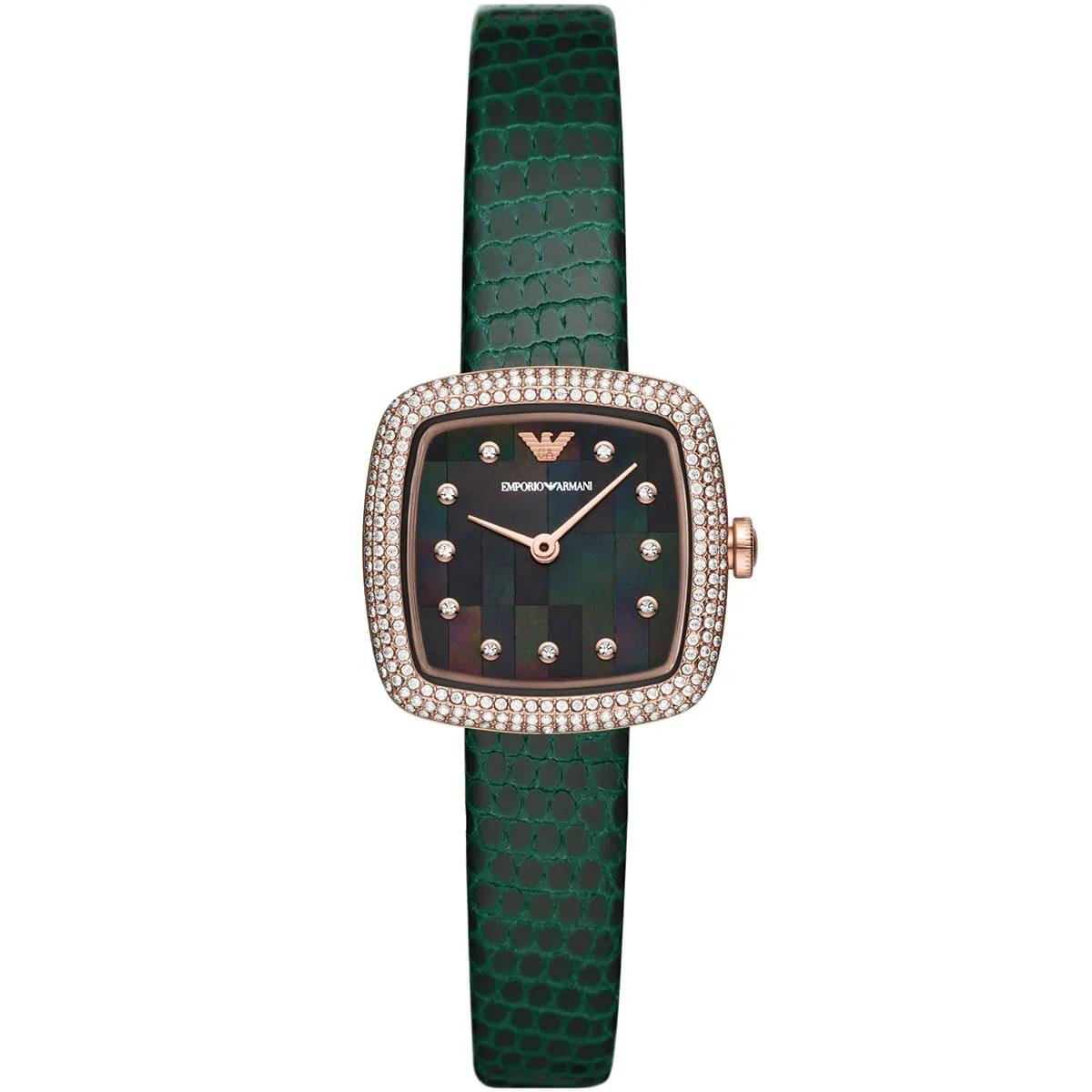 Emporio Armani Women`s Quartz Watch Black