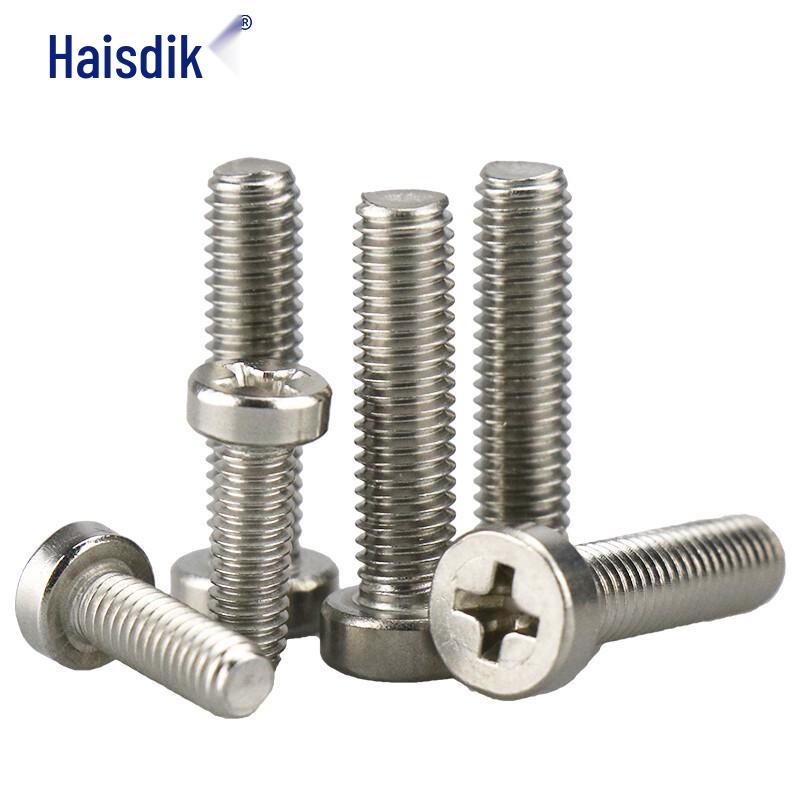 Haise Dike HKT-3 304 Stainless Steel Phillips Pan Head Machine Screws