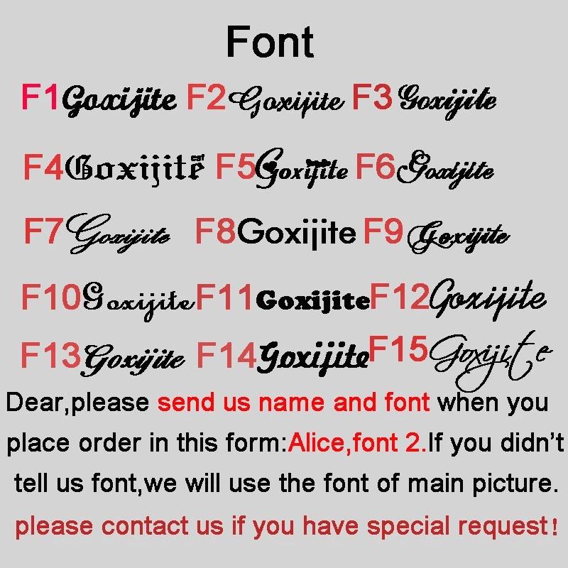 Goxijite Benutzerdefiniertes verstellbares Namensarmband für Frauen, Babys und Kinder aus Edelstahl, personalisiertes Namensschild-Armband für Kinder, Schmuck