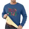 Men Sweatshirt Christmas Shirt Long Sleeve Funny Holdiay Crewneck Xmas Tops