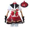Genshin Impact Witch Klee New Skin Flower Star Candle Cosplay Costume Cute Witch Cosplay Game Outfit
