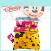 Mickey Mouse Kids Bedding Set With Long Staple Cotton Four Piece For Nursery And Toddler Room
