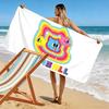The Amazing World of Gumball Cartoon Art Print Beach Towel, Large Soft Quick Dry Towel for Beach Camping Swimming