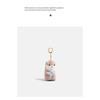 Kpop Idol Lee Chan Same Otter Plush Keychain Adorable Sea Otter Holding Fish Stuffed Doll Backpack Bag Hanging Charm