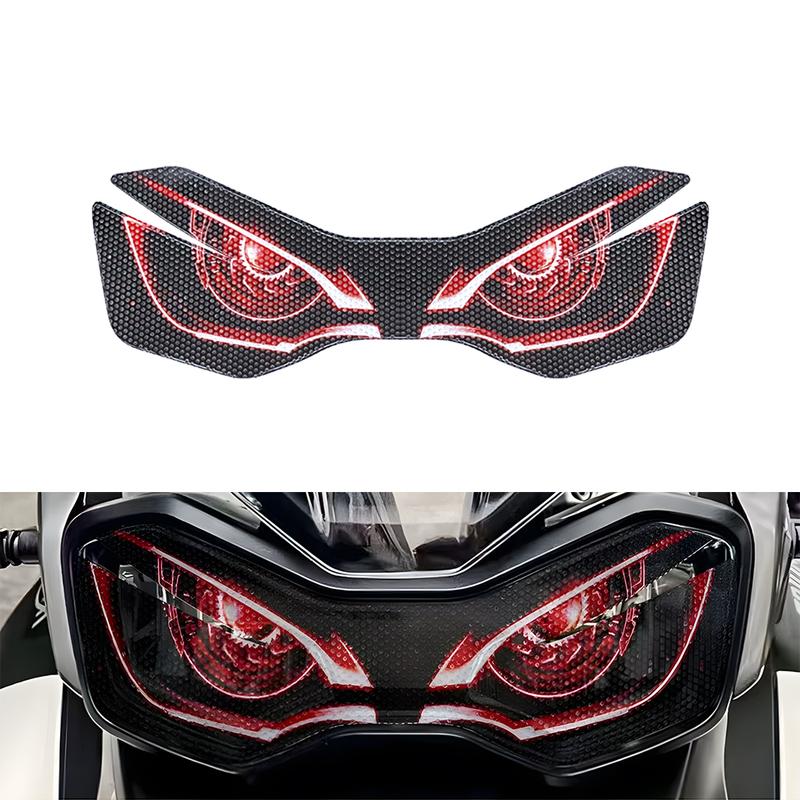 For Tiger900 Tiger 900 GT Rally Pro -2025 Motorcycle Headlight Guard Stickers Front Fairing Headlamp Decal Headlight Sticker