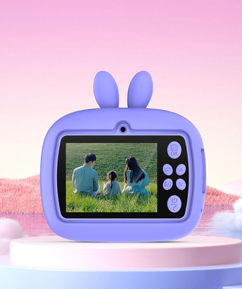 Portable Instant Print Children's Camera with Thermal Paper
