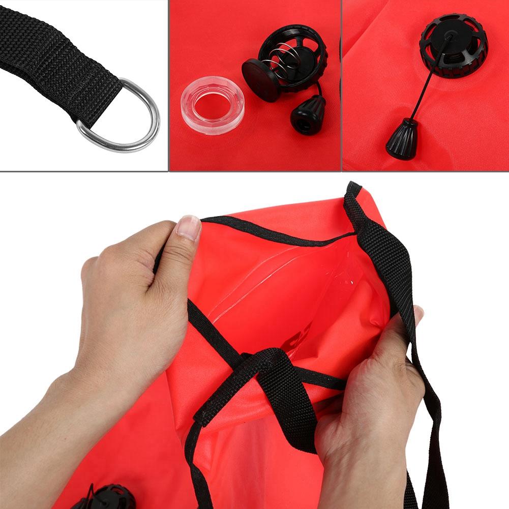 KEEP DIVING Scuba Safety Lift Bag Dump Valve Pumping Diving Accessory 60LBS