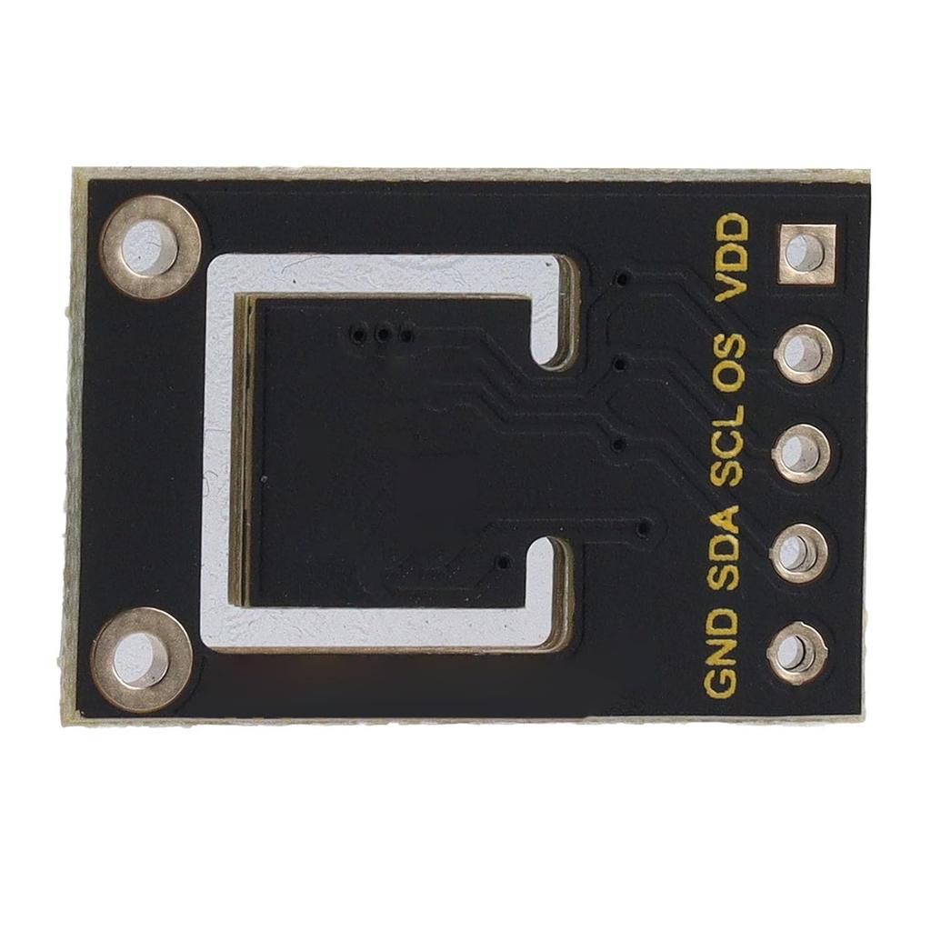 MAX30205 Temperature Humidity Sensor Module, 2.7‑3.3V Human Body Temp Sensor Board, 0.1°C Accuracy Body Sensor Module with Alarm, I2C