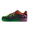 Nike Air Force 1 csúszásmentes alacsony szárú gördeszkás cipő Uniszex Fekete CW2288-001(Team80-S-BOX)