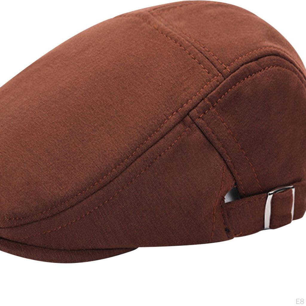 Beret Cabbie Hat Head Warmer Ivy Cap Adjustable Breathable Newsboy Women Men Flat for