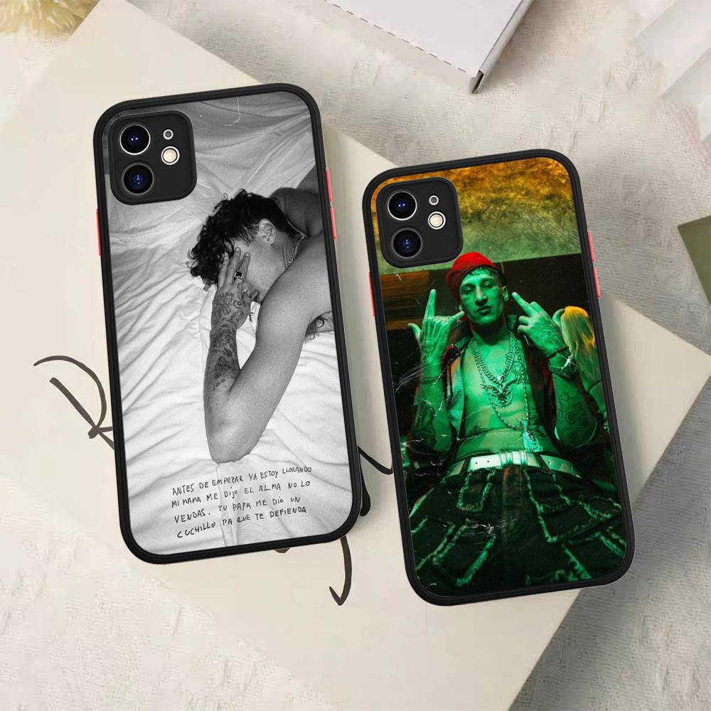 Rapper Y-Yung BeefS For IPhone 11 12 13 14 15 16 Pro Max Plus X XS MAX Shockproof Matte Back Cover