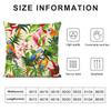 Parrot Colorful Cushion Cover Pillowcase Ultra Soft Skin Friendly Fabric Cloud Like Comfort & Concealed Zipper