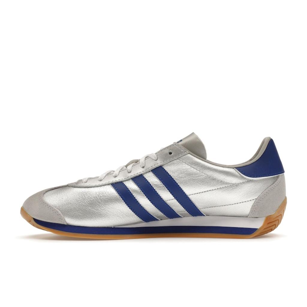 adidas Country OG Matte Silver Bright Blue Unisex Sneakers Cloud-White IE4230