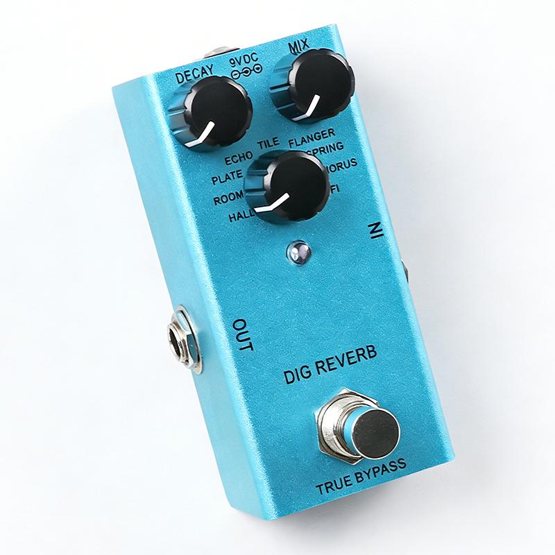 Electric Guitar Pedal Overdrive/ Distortion/Chorus/Delay/Tremolo Delay Looper Reverb True Bypass for Versatile Tones