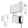 For Starlink G3 Router Fixing Wall Bracket Wear Resist Power Adapter Fixed Bracket Wall Installation Base Organize Store Cables