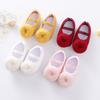 Toddler Baby First Walkers 0-12M Soft Sole Non-Slip Crib Shoes For Girls Newborn Princess Wedding Shoes