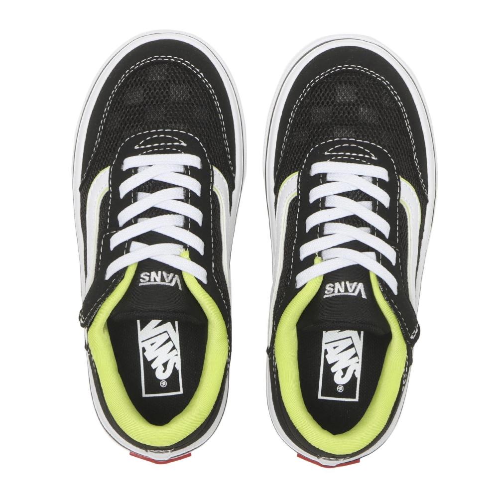 Vans Script Black Lime V3854k M.chk Black Lime