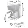 Berdsen Bd-773 Black 20 Bar Milk Frother Coffee Machine