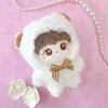 Fluffy Kigurumi Kuma 10cm Plush Toy, White, G-Trigger, for Oshi-Nui (Pre-owned)