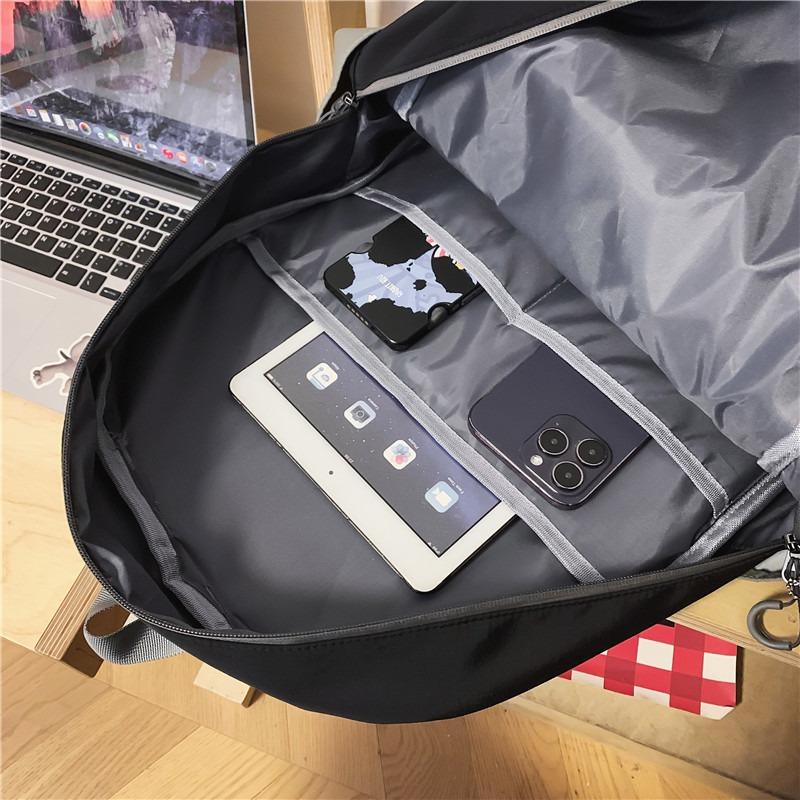 School bag School bag Female college student Versatile Harajuku simple backpack Girls commuting shopping small backpack