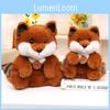 Adorable Cartoon Fox Plush Toy Cute Companion For Kids Home Decoration Soft Pillow