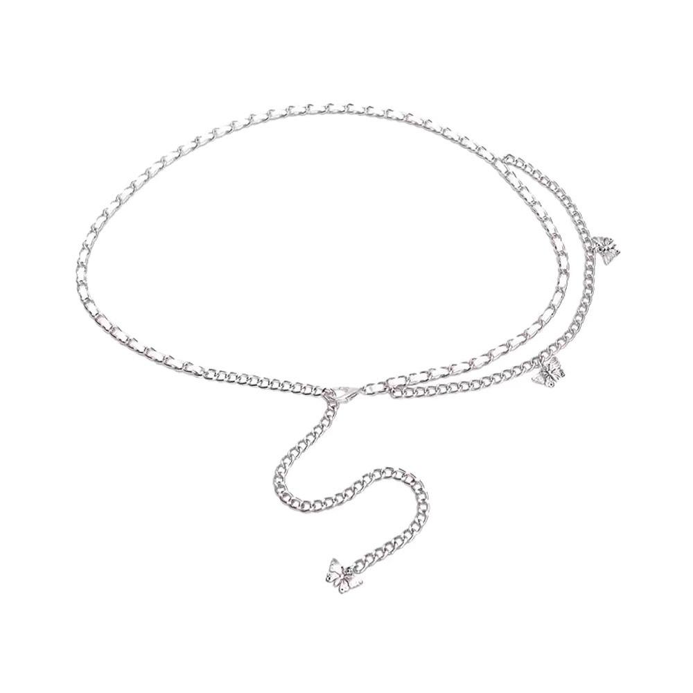 High-end High Waist Belts Butterfly Love Heart Weaving Waistband Strap  For Women Lady Girl Bridal