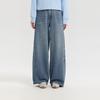 Disha Official Children's Clothing Youth Pants Spring New Style Girls Loose Straight Leg High Waisted Jeans