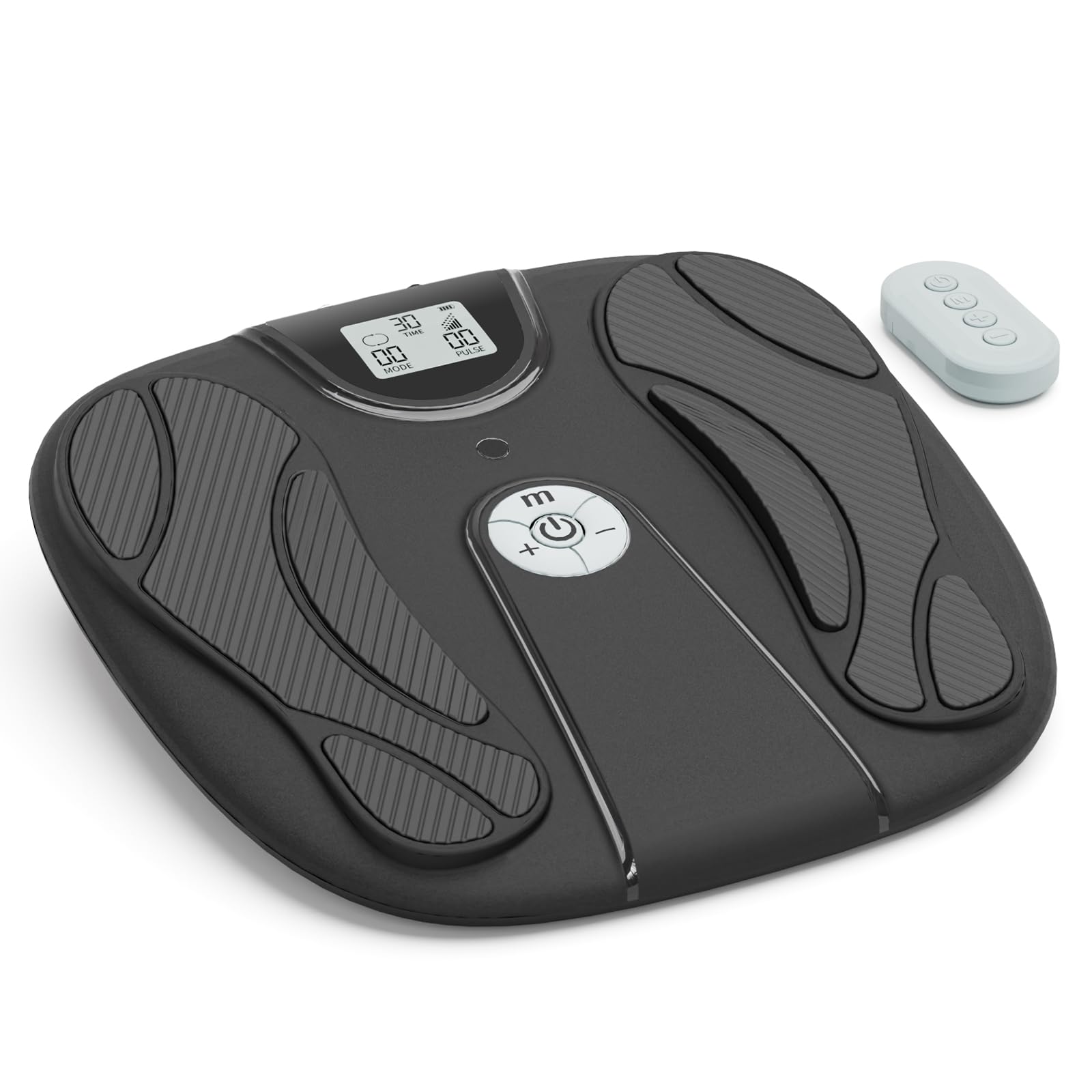 

Monons EMS Foot Care Device with 10 Modes and 50 Intensity Levels for Strength Training and Swelling Rechargeable with Remote Foot Timer and Foot чёрный