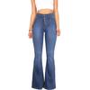 Womens Comfy Summer Elastic Waist Pockets Casual Bull-puncher