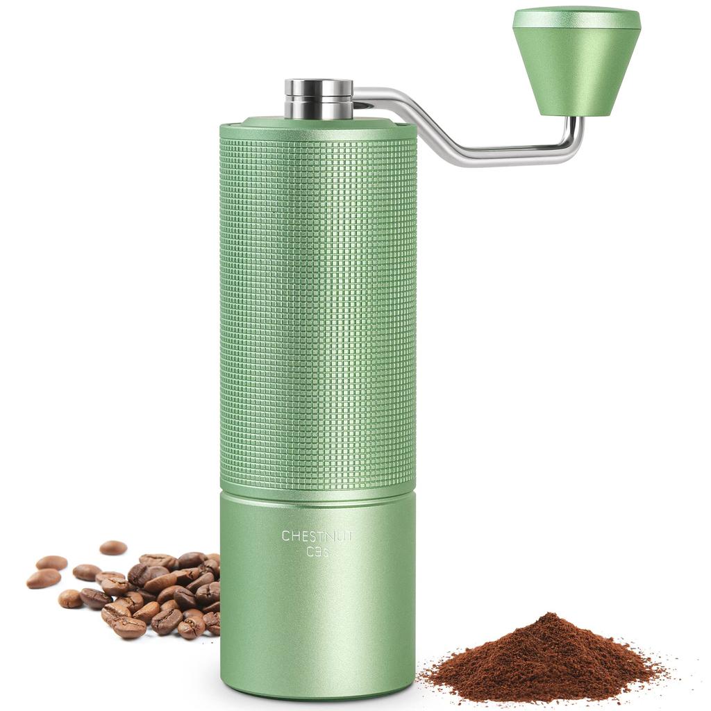 TIMEMORE New All-Metal Manual Coffee Grinder, Timemore C3S, with Stainless Steel Grinding Grinders, Adjustable Coarseness, Lightweight, and