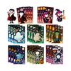 Spooky Cartoon Stickers Set Of 8 For Laptop Tablet Personalizations Halloweens Party Theme