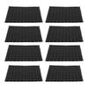 400pcs Tactile Labels Kit Set Silicone Braille Stickers Bump Dots Sticker for Visually Impaired 8mm Diameter Black