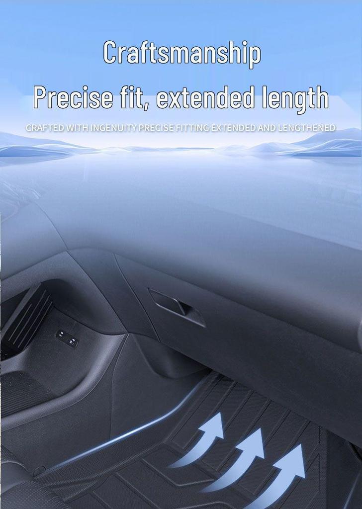 Red Flag HS5 Full Coverage TPE Floor Mats with Trunk Mat