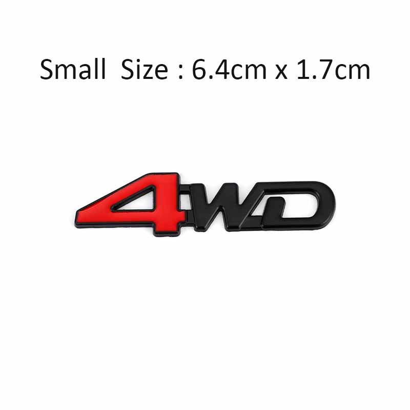 4X4 4WD Logo Car Sticker Trim Front Hood Grille Emblem Badge DecalsVehicle Parts & Accessories, Car Tuning & Styling, Body & Exterior Styling!