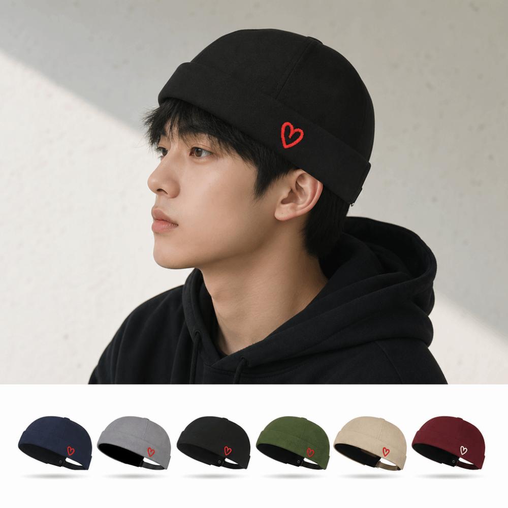 Adjustable Dome Melon Cap Without Brim Bucket Cap Basin Hat Solid Color Docker Hat  Casual Wear