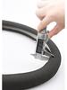Suede & Genuine Leather Steering Wheel Cover for 9th & 10th Gen Accord - Ultra-Thin, All-Season