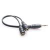 3.5mm Headphone Splitter Cable: 1-to-2 Audio Adapter for Shared Listening