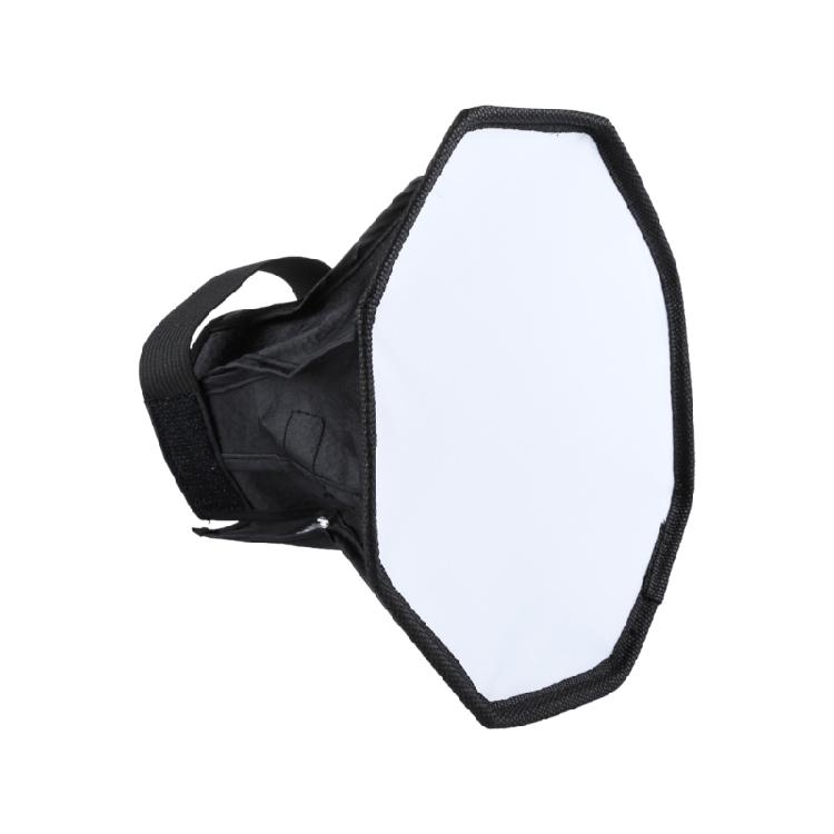 Lightweighted Octagon Camera Flash Diffuser 20cm For Professional Photographers Softening Harsh Camera Flashlights