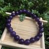 8mm Natural Amazonite Raw Stone Women's Energy Charm Bracelet