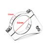Motorcycle Steering Damper Mounting Bracket, 54 mm, Aluminum alloy