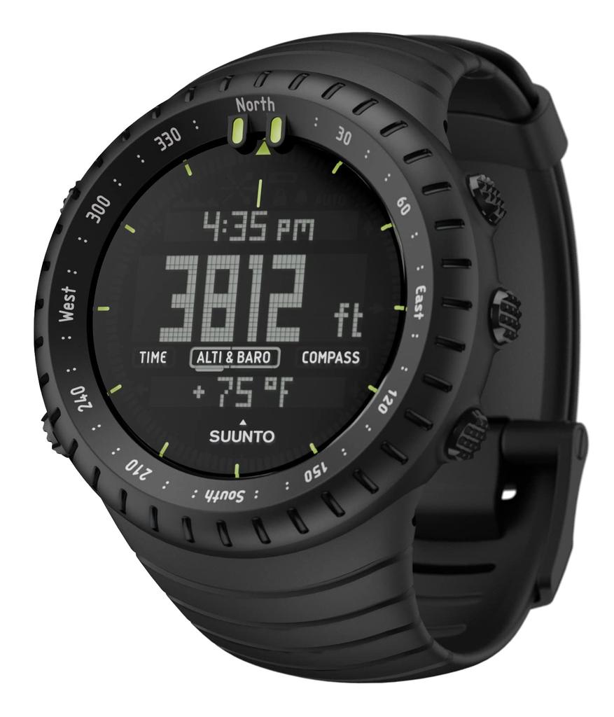 SUUNTO (SUUNTO) Suunto Core All Black (SUUNTO CORE All Black) 3 ATM Water Resistant DirectionAltitudeAtmospheric PressureWater Depth [Genuine