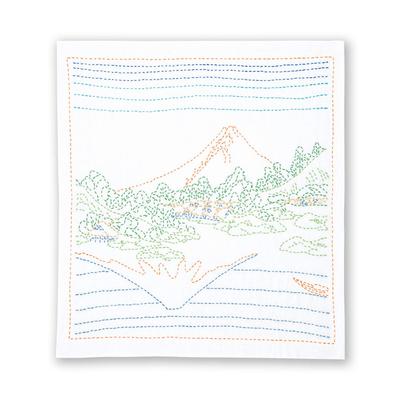Olympus Seishi Katsushika Hokusai Views of Mount Fuji Sashiko Kit Misaka Surface of Koshu Thirty-Six "Koshu Suimen" (Water Misaka) SK-410