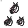 Male Chastity Cage with Wings and Bows Sissy Chastity Device for Man Penis Bondage Sex Toys Lightweight Penis Cage